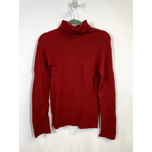 Gucci Sweaters - GUCCI Cashmere Turtleneck Sweater Red Women's XS Super Soft Cozy Pullover